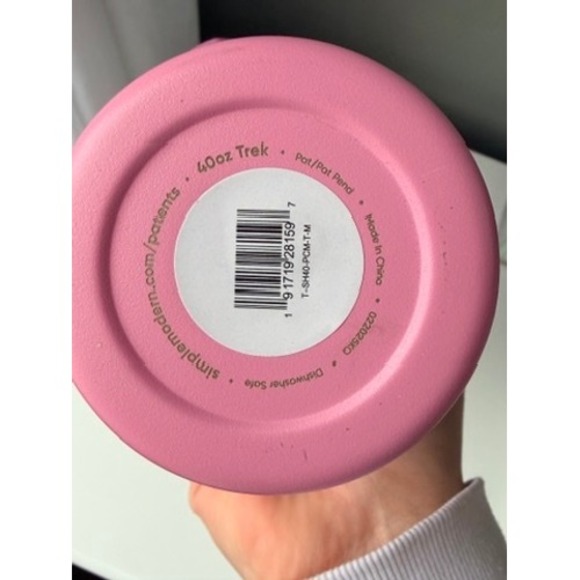 Simple Modern Trek Tumbler 40oz Pink Checkered New Valentine's Limited Edition - Picture 4 of 4